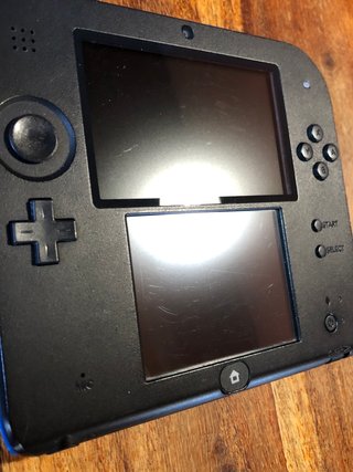 Console 2ds nero blu + caricatore + scatola
