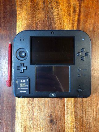 Console 2ds nero blu + caricatore + scatola