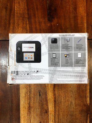 Console 2ds nero blu + caricatore + scatola