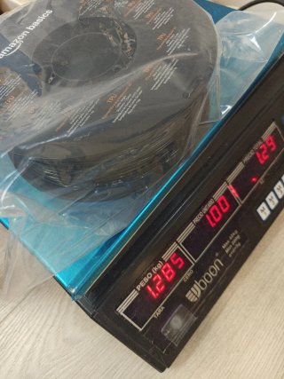 Filamento para Impresora 3D TPU 1 Kg 1.75mm Negro