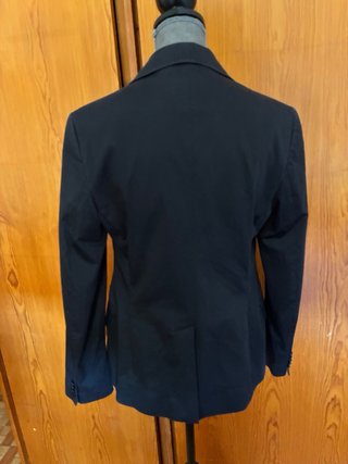 Blazer Negro Massimo Dutti Mujer Talla M