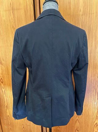 Blazer Negro Massimo Dutti Mujer Talla M