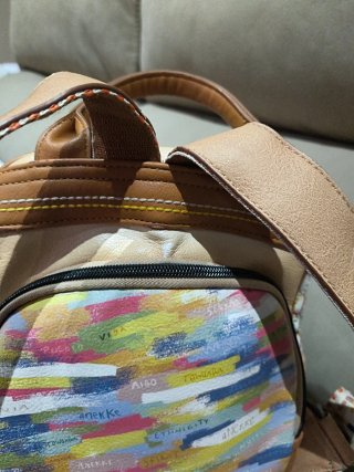 Mochila Anekke Marrón Multicolor