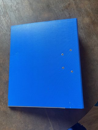 2 Archivadores Azul y Rojo