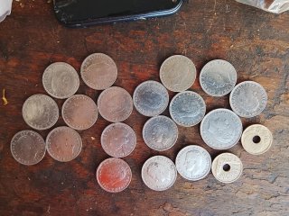 20 Monedas Españolas Variadas