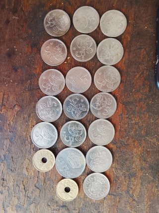 20 Monedas Españolas Variadas