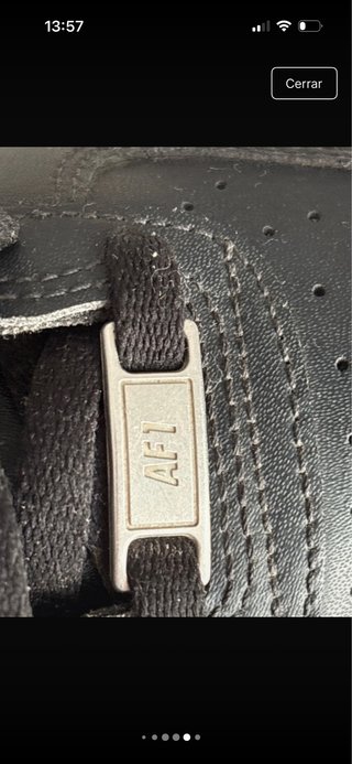 Zapatillas Nike Air Force 1 Negras Kids