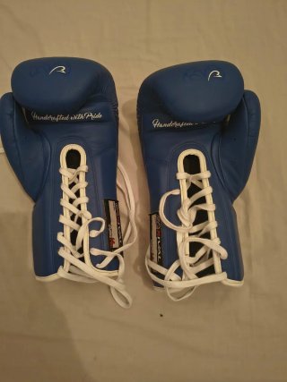 Luvas Boxe Rival Guerrero Sparring Azul