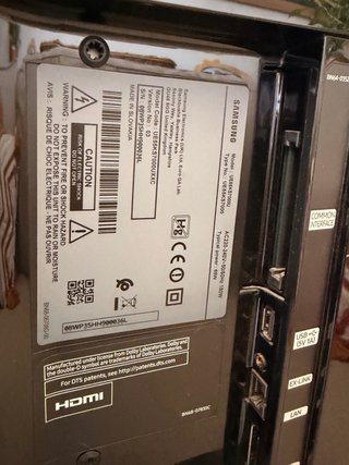 Smart TV Samsung 55 Negro/Plata 4K UHD