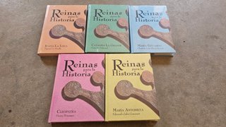 Libros de lectura. REINAS DE LA HISTORIA.