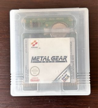Metal Gear Solid Game Boy Color Cartucho