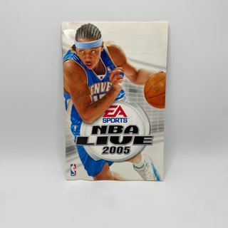 EA NBA Live 2005 Sony Playstation 2 custodia