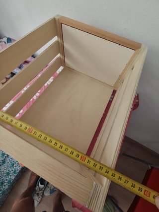 Caja Navaris para vinilos con ruedas