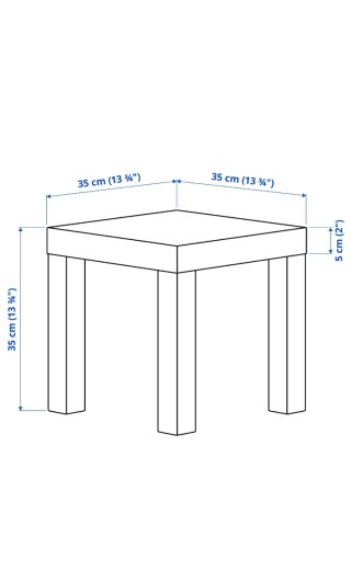 Mesa auxiliar IKEA Lack