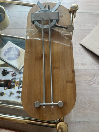 Jamonero Plegable Madera y Metal