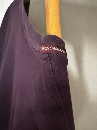 Camiseta Dolce & Gabbana Talla S Morado