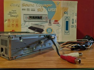 Radio antigua para coche