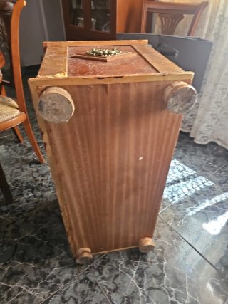 Baúl Antiguo Madera y Metal No hago Envíos