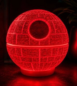 Luminária Estrela da Morte Star Wars