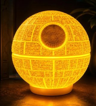 Luminária Estrela da Morte Star Wars