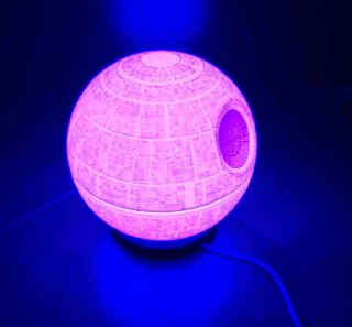 Luminária Estrela da Morte Star Wars