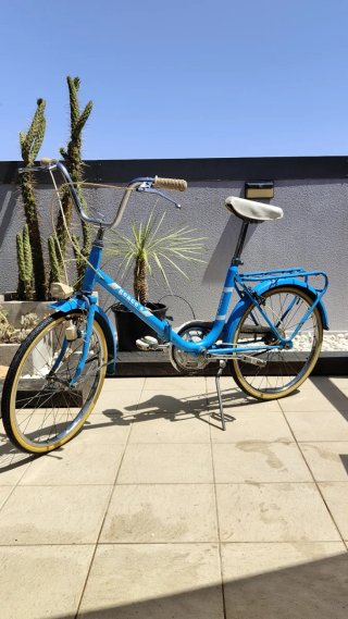 Bicicleta GAC plegable azul original