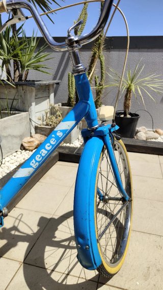 Bicicleta GAC plegable azul original