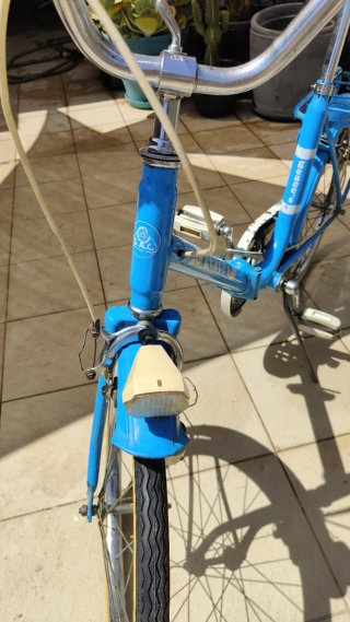 Bicicleta GAC plegable azul original