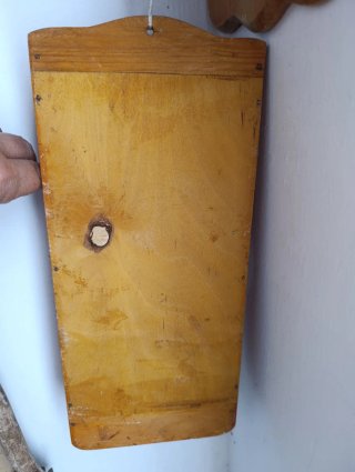 Organizador de madera para cartas y notas