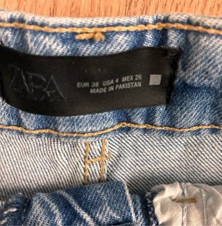 Shorts vaqueros mom fit. Nuevo sin etiqueta