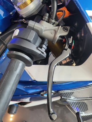 BMW S1000RR Deportiva Azul/Blanca