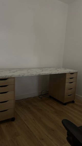 Cajonera ALEX IKEA Tinte Blanco/Roble