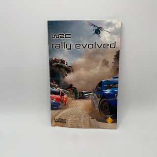 WRC Rally Evolved PS2 Custodia e Manuale