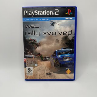 WRC Rally Evolved PS2 Custodia e Manuale