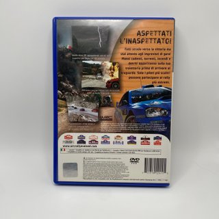 WRC Rally Evolved PS2 Custodia e Manuale