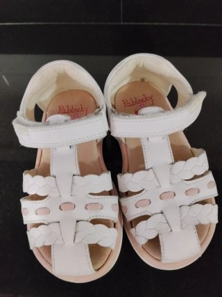 Sandalias Pablosky Niña Talla 24 Blancas