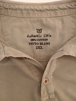 2 Polos manga corta PUMA y TITTO BLUNI.Talla XXL.