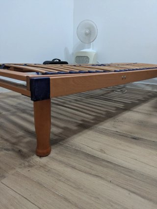 Somier reclinable madera de 90