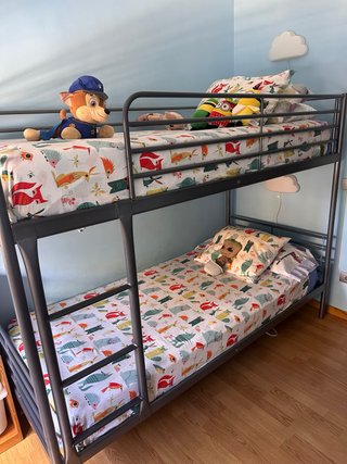 Cama litera metálica