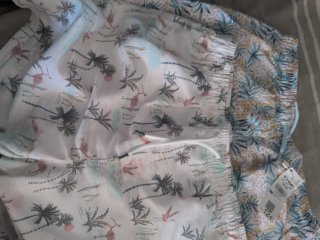 Bañadores niño estampado jungla y flamencos