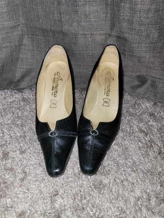Zapatos de tacón negros