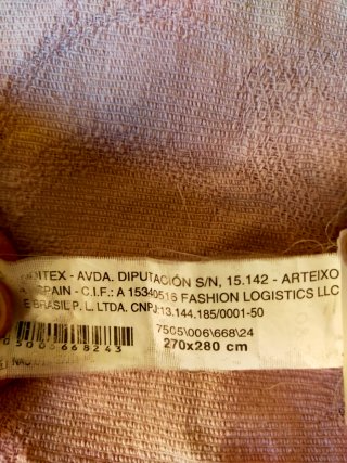 Colcha cama algodón  Zara Home