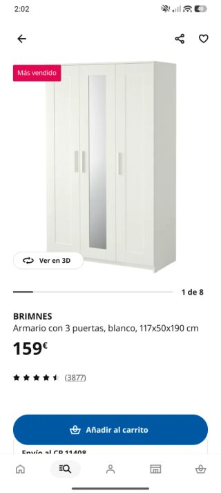 Armario Ikea Blanco