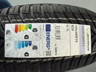 Pareja Neumáticos Michelin CrossClimate 195/60R15