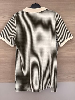 Polo Scalpers Rayas Verde y Blanco Talla XL