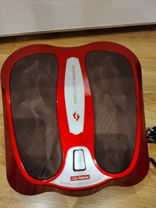 Masajeador de pies Shiatsu Rojo