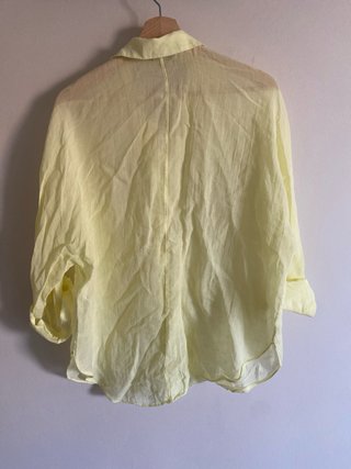 Camisa Massimo Dutti Amarilla Talla S