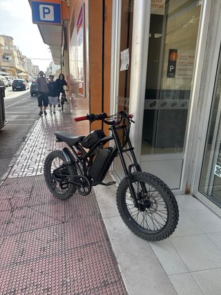 Bicicleta Eléctrica Ebike Negra