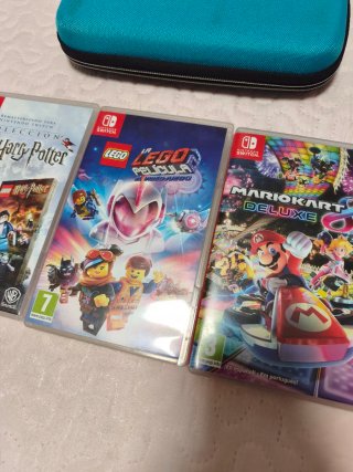 Nintendo Switch Lite + 5 Juegos