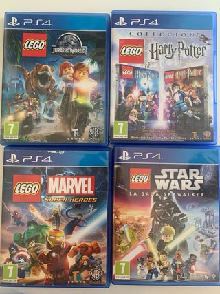 Lote Juegos PS4. Se pueden vender por separado.